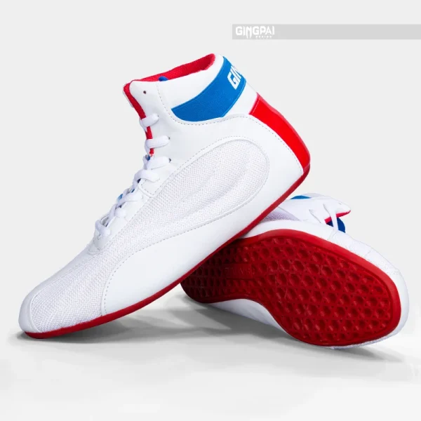 Boxing Shoes Comprehensive Training Shoes Strength Weightlifting Boxing Fighting High Help Men Women Adult Children's Sanda - Image 8