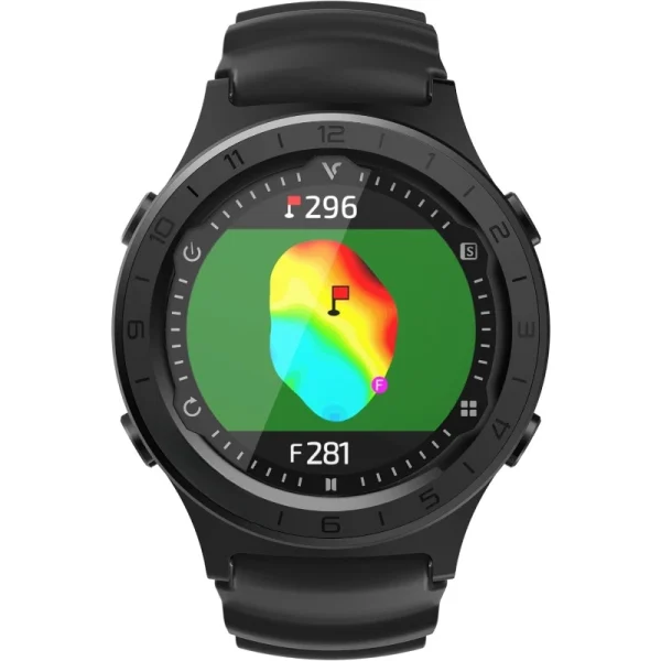 A Series Lightweight Hybrid Golf GPS Watch Slope Mode, Color Touchscreen, Green Undulation 40,000 Worldwide Preloaded Courses - Image 2