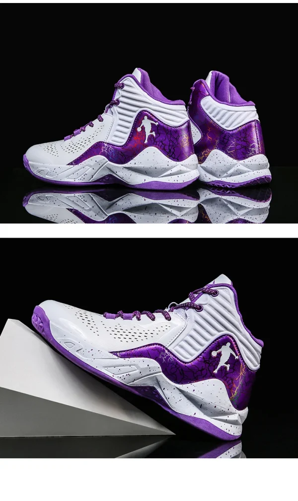 Men Basketball Shoes Field Sneaker Athletic Cushioned Basketball Boots Professional Wearable Casual Boys Training Sports Shoes - Image 32
