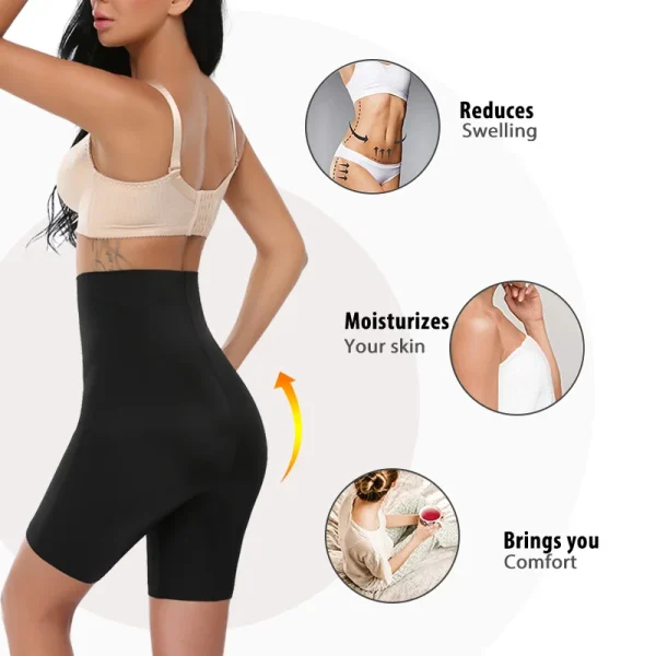 Power Shorts High Waist Body Shaper for Women Lightweight Cotton Blend Phenomenal and Ultra-Breathable Shapewear Control Panties - Image 22
