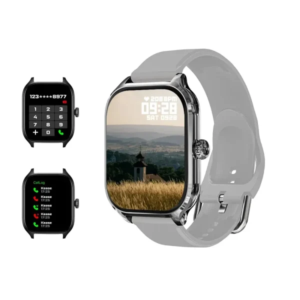 LAXASFIT H9 Smartwatch Dial to Answer Calls Calorie Tracking Heart Rate Blood Oxygen Monitoring Bluetooth Smart Watch - Image 7