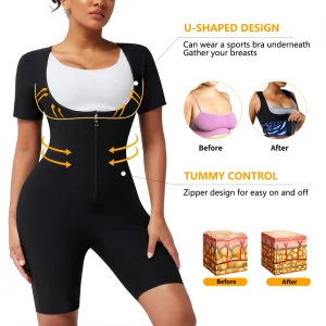 3-in-1 Women's Full Body Waist Trainer Jumpsuit