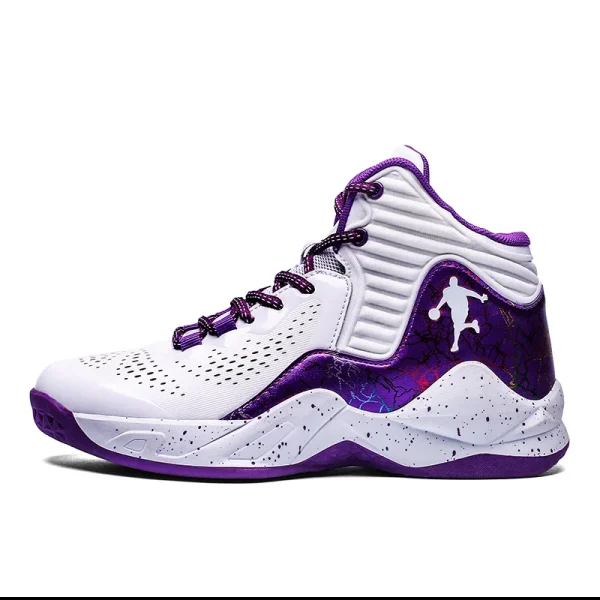 Men Basketball Shoes Field Sneaker Athletic Cushioned Basketball Boots Professional Wearable Casual Boys Training Sports Shoes - Image 8