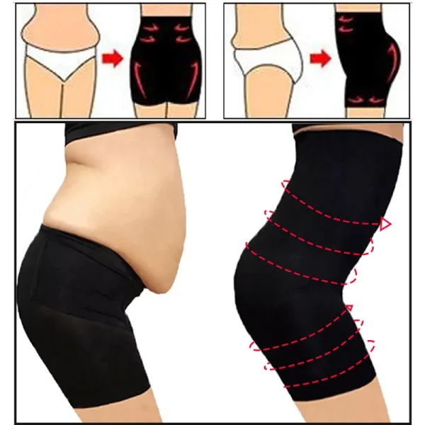 Power Shorts High Waist Body Shaper for Women Lightweight Cotton Blend Phenomenal and Ultra-Breathable Shapewear Control Panties - Image 24
