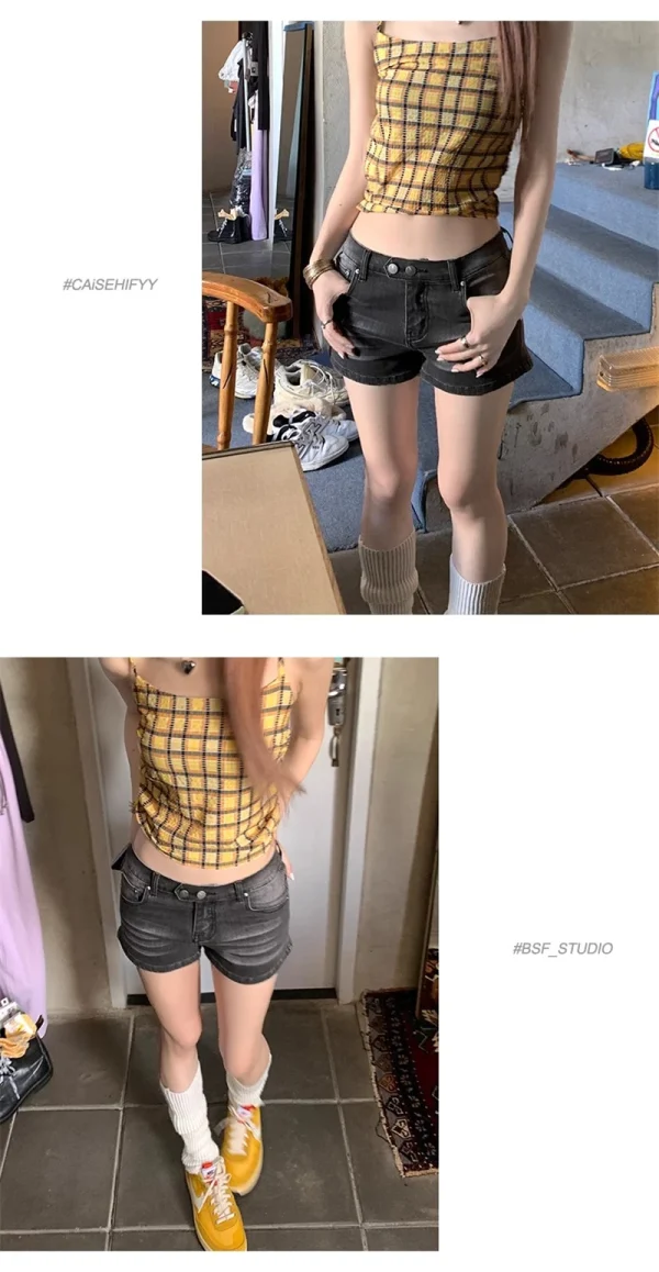 Low Waist Mini Shorts - Image 10
