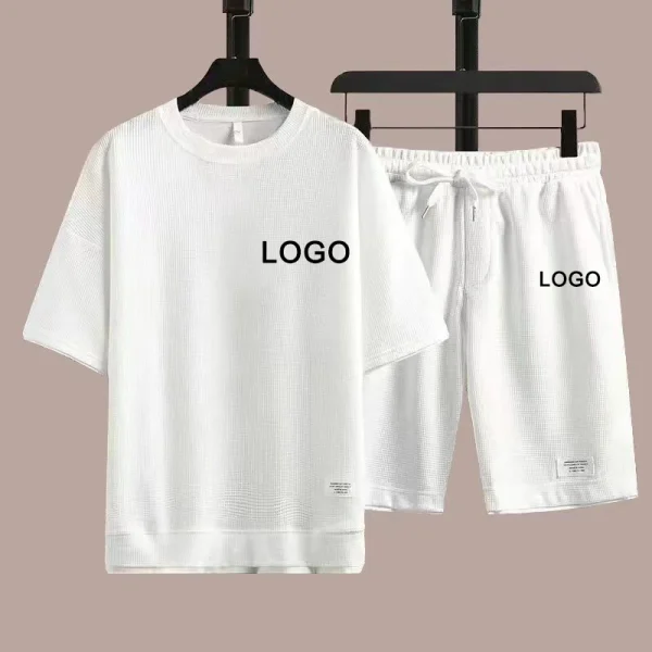 Customized Printed T-shirts Short Pants 2-Piece - Image 5