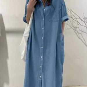 Medium Long Shirt Dress