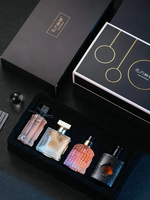 Original Women Perfume 105ml Gift Box Four Piece Set Fresh Lasting Fragrance Eau De Parfum Plant Floral Scent Fresh Духи Женские - Image 12