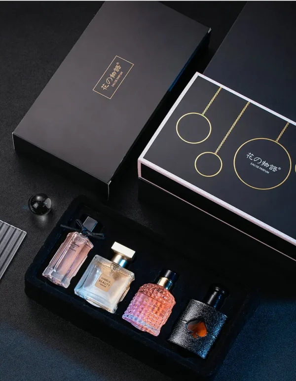 Original Women Perfume 105ml Gift Box Four Piece Set Fresh Lasting Fragrance Eau De Parfum Plant Floral Scent Fresh Духи Женские - Image 11
