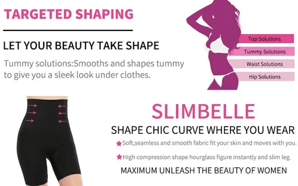Power Shorts High Waist Body Shaper for Women Lightweight Cotton Blend Phenomenal and Ultra-Breathable Shapewear Control Panties - Image 14