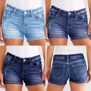 Hole Jeans Short