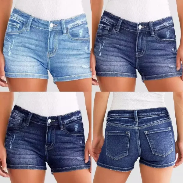 Hole Jeans Short