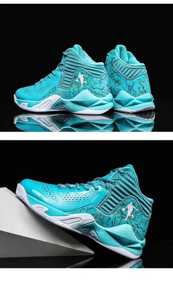 Men Basketball Shoes Field Sneaker Athletic Cushioned Basketball Boots Professional Wearable Casual Boys Training Sports Shoes - Image 29