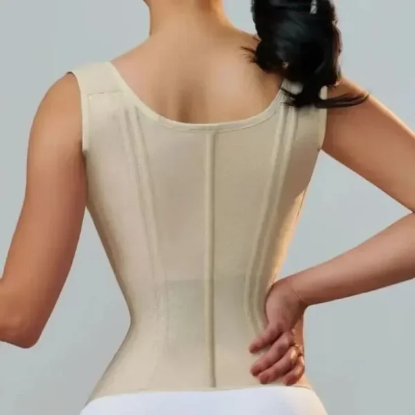 Fajas Colombianas Body Shaper Shapewear Women Vest Tops Double Compression Waist Trainer Corset Adjustable Zipper and Hook-eyes - Image 6