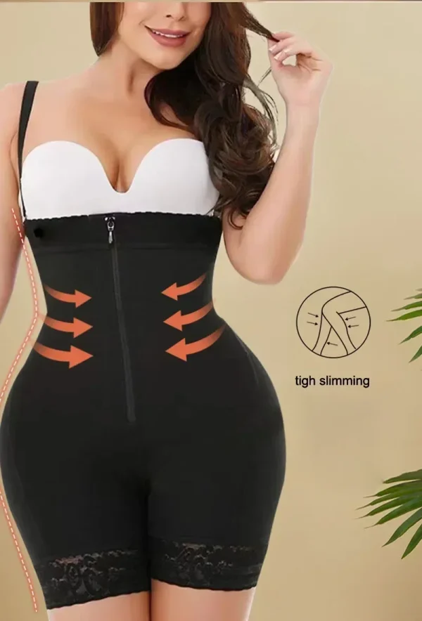 AfruliA Fajas Colombiana Girdle Full Body Shaper Lift Up Butt Lifter Bodysuits Tummy Control Panties Waist Trainer Thigh Slimmer - Image 4