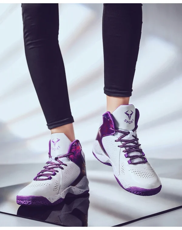 Men Basketball Shoes Field Sneaker Athletic Cushioned Basketball Boots Professional Wearable Casual Boys Training Sports Shoes - Image 26