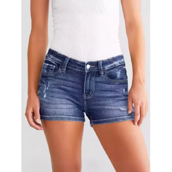 Hole Jeans Short - Image 4
