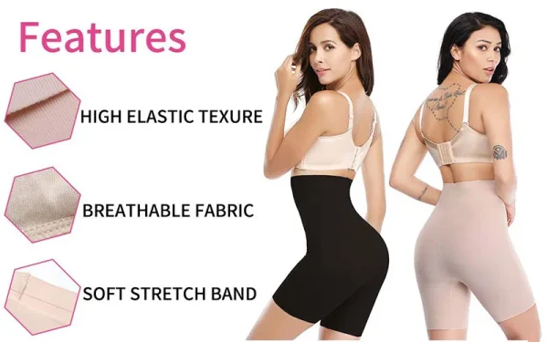 Power Shorts High Waist Body Shaper for Women Lightweight Cotton Blend Phenomenal and Ultra-Breathable Shapewear Control Panties - Image 13