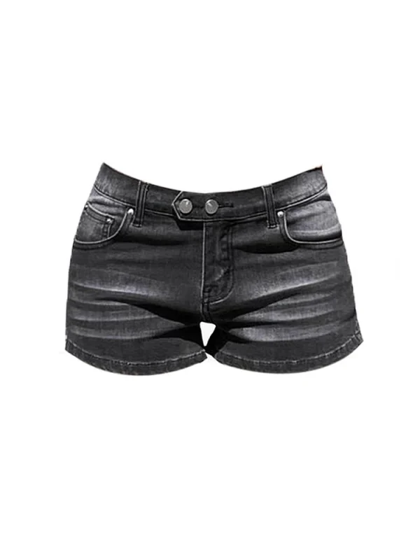 Low Waist Mini Shorts