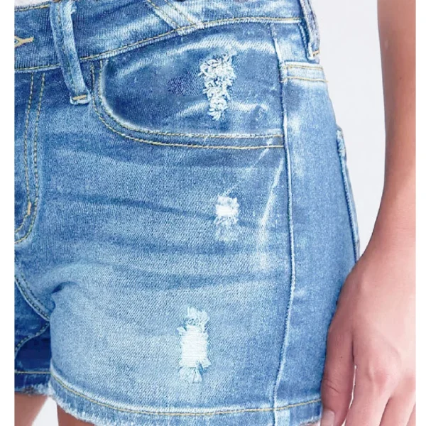 Hole Jeans Short - Image 8