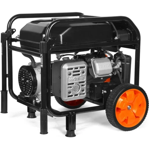 5600-Watt Portable Generator, Electric Start, 224cc, Transfer-Switch and RV-Ready with CO Shutdown Sensor (GN5602X) - Image 6