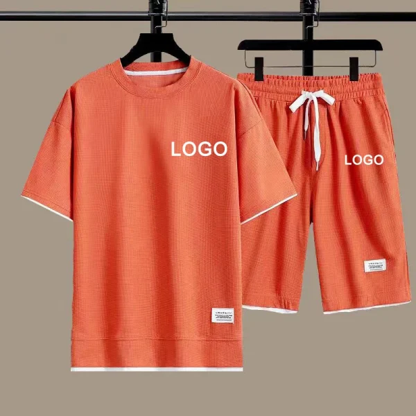 Customized Printed T-shirts Short Pants 2-Piece - Image 7