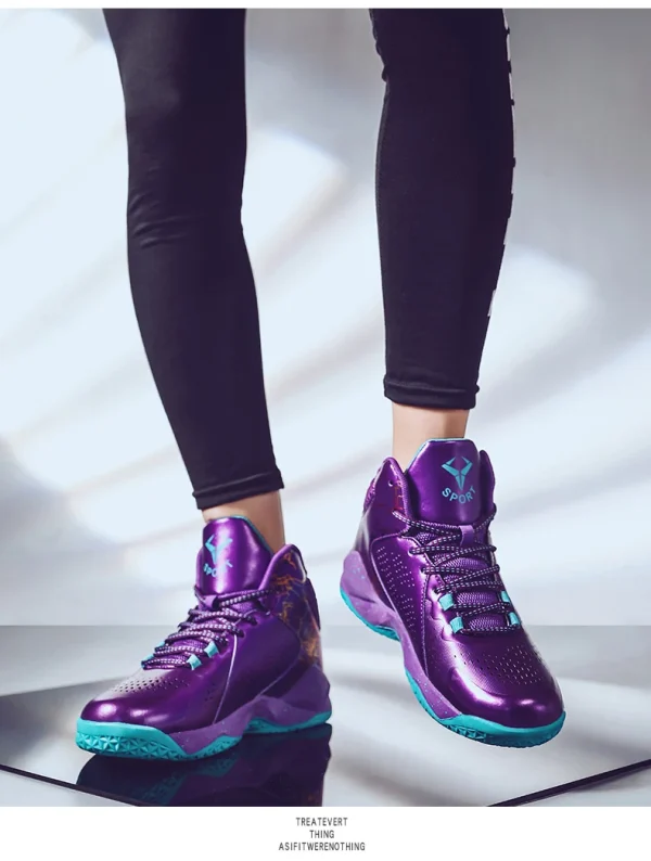 Men Basketball Shoes Field Sneaker Athletic Cushioned Basketball Boots Professional Wearable Casual Boys Training Sports Shoes - Image 22