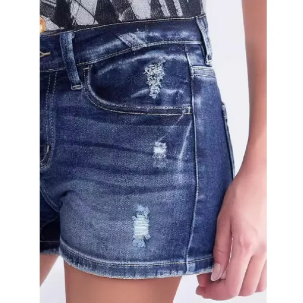 Hole Jeans Short - Image 5