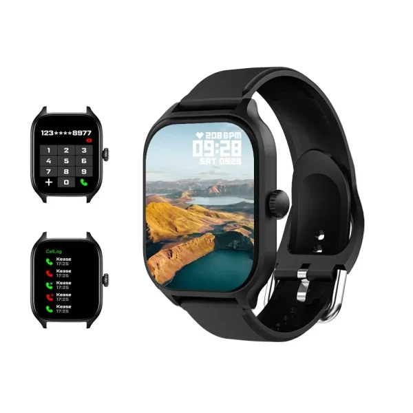 LAXASFIT H9 Smartwatch Dial to Answer Calls Calorie Tracking Heart Rate Blood Oxygen Monitoring Bluetooth Smart Watch - Image 8