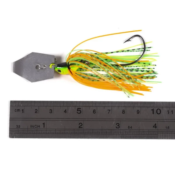 Fishing Lures 100mm 11g Blade Metal Bait With Rubber Skirt Artificial Wobbler 1pcs - Image 23