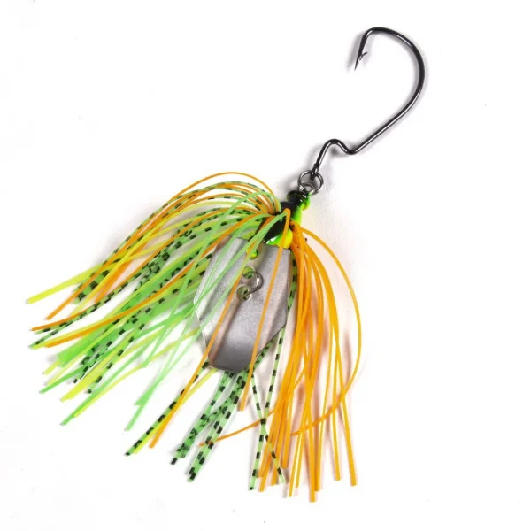 Fishing Lures 100mm 11g Blade Metal Bait With Rubber Skirt Artificial Wobbler 1pcs - Image 18