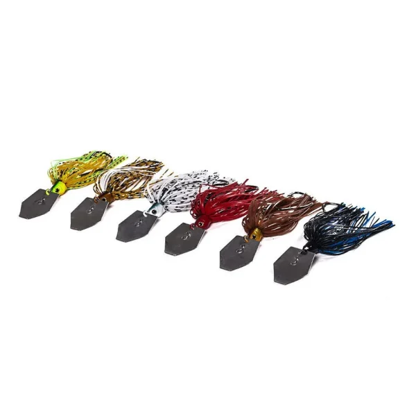 Fishing Lures 100mm 11g Blade Metal Bait With Rubber Skirt Artificial Wobbler 1pcs - Image 15