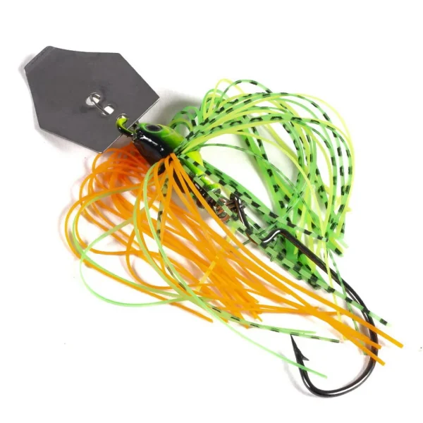 Fishing Lures 100mm 11g Blade Metal Bait With Rubber Skirt Artificial Wobbler 1pcs - Image 16