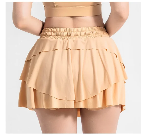 Women Sports Shorts High Waist Butt Golf Fitness - Image 30