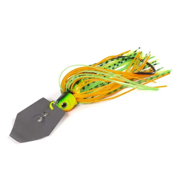 Fishing Lures 100mm 11g Blade Metal Bait With Rubber Skirt Artificial Wobbler 1pcs - Image 7