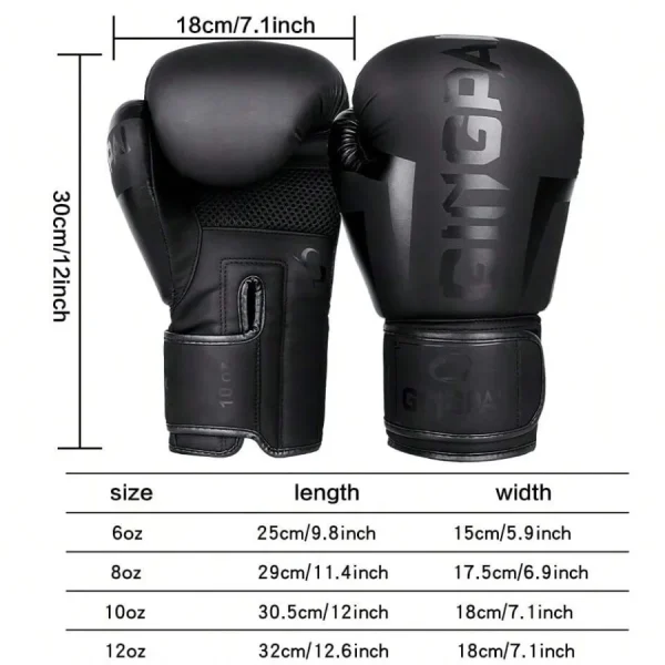 6/8/10/12oz Kids Women/Men Boxing Gloves - Image 11