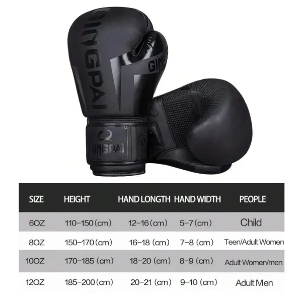 6/8/10/12oz Kids Women/Men Boxing Gloves - Image 3