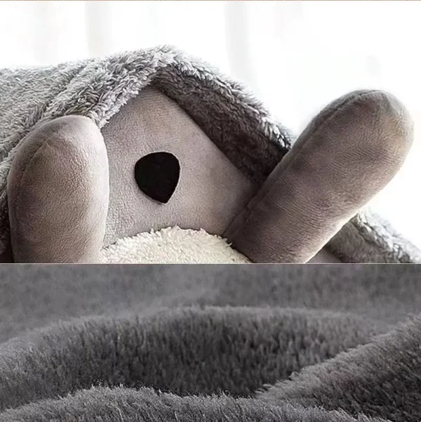 Pet Bed House Cushion Suitable for Small Medium Large Pets Foldable Pet House Removable Washable Warm Doghouse - Image 7
