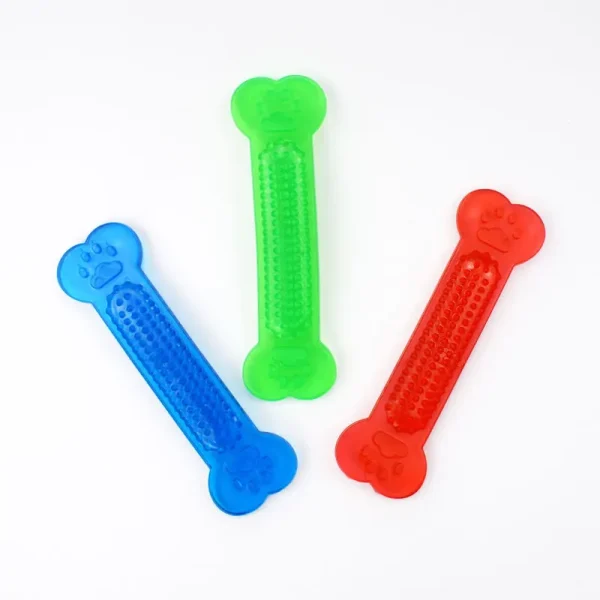 Pet Dog Chew Toys Rubber Bone Toy Aggressive Chewers Dog Toothbrush Doggy Puppy Dental Care For Dog Pet Accessories - Image 3