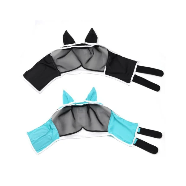 Anti-mosquito Horse Hood Suitable for Small Medium and Large Horses Multi-size Breathable Horse Mask Pasted to Prevent Mosqu - Image 5