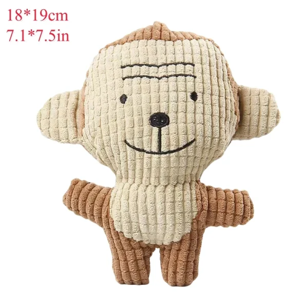 Dog Toys Squeak Pet Accessories Cow Rabbit Chew Squeaky Whistling - Image 10