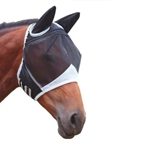 Anti-mosquito Horse Hood Suitable for Small Medium and Large Horses Multi-size Breathable Horse Mask Pasted to Prevent Mosqu