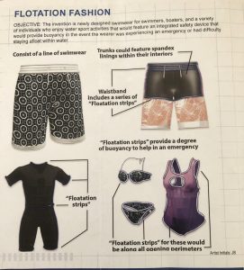 Swimsuit ADULT Buoyant Floatation Fashion LLC Water Safety Awareness