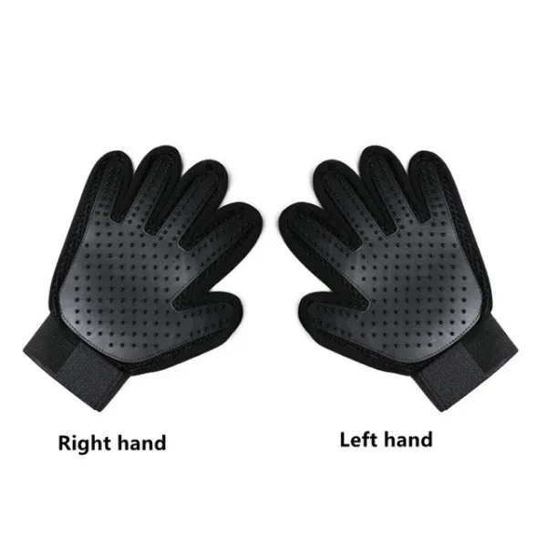 Pet Grooming = Massage Glove Dogs = Cats Rubber Bath Brush Environmental Protection Silicone Glove - Image 12