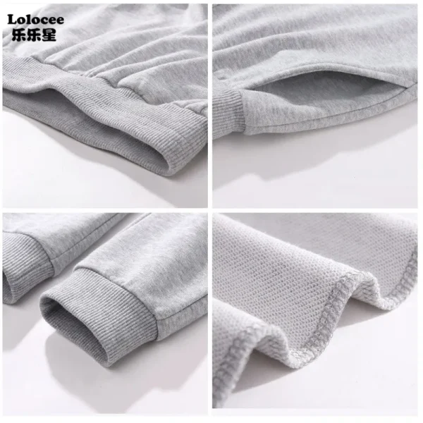 Boys Jogger Sports Pants Cotton Sweat Trousers with Pocket - Image 5