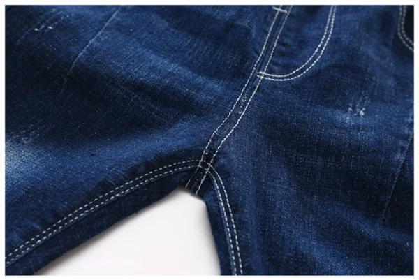 Boy's Denim Spring Slim Jeans Stretch - Elastic Waist Pants 5-13 Y Kids - Image 14