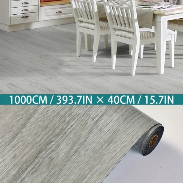 Flooring - 40CM Antifouling Roll Material Wood Grain Self-adhesive - Image 8