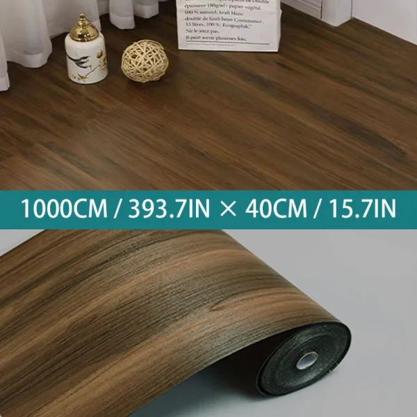 Flooring - 40CM Antifouling Roll Material Wood Grain Self-adhesive - Image 7