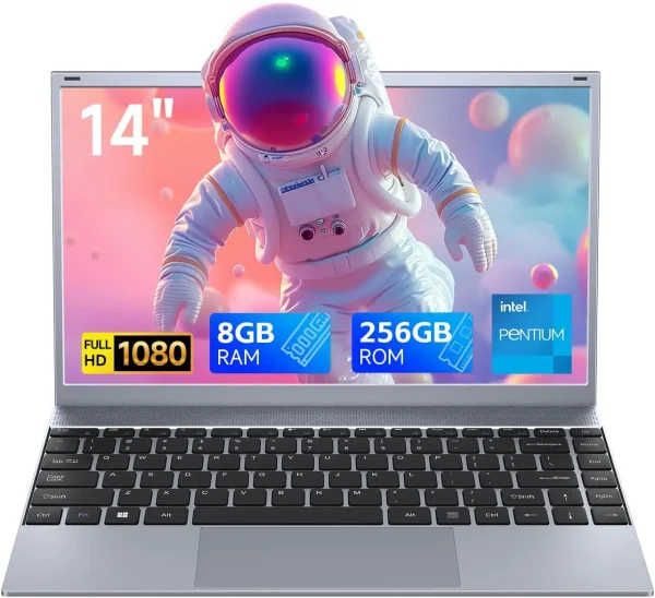 14 Inch Laptop J3710 8GB RAM 256GB SSD Windows 11  For Students And Business - Image 2