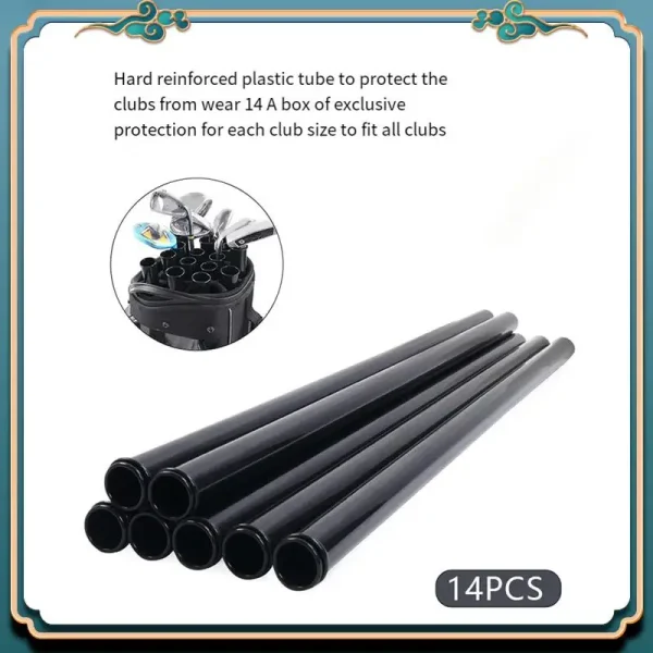 Golf Club Bag - Tubes 14x Individual - Club Grip Protectors Accessories Men Women - Image 5